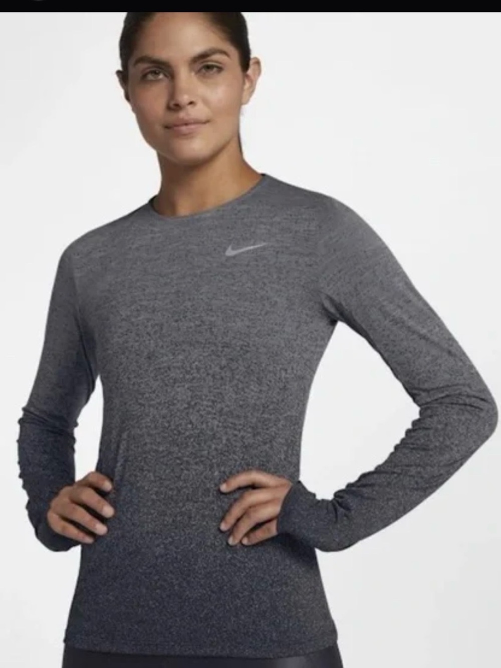 Woman’s Nike Medalist Dei-Fit Long Sleeve Top
